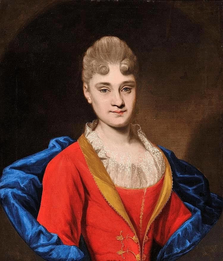 Giacomo Ceruti, il Pitocchetto - 169, Ritratto di giovane donna in abito rosso